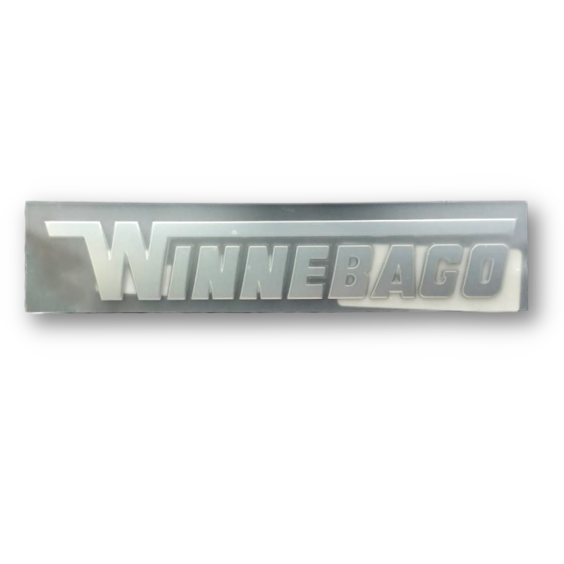 Logo cromada Winnebago