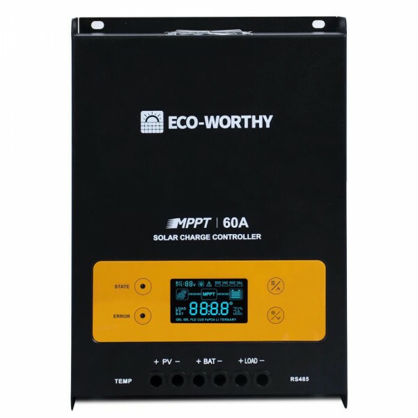 Controlador de Carga solar MPPT 60A - EcoWorthy