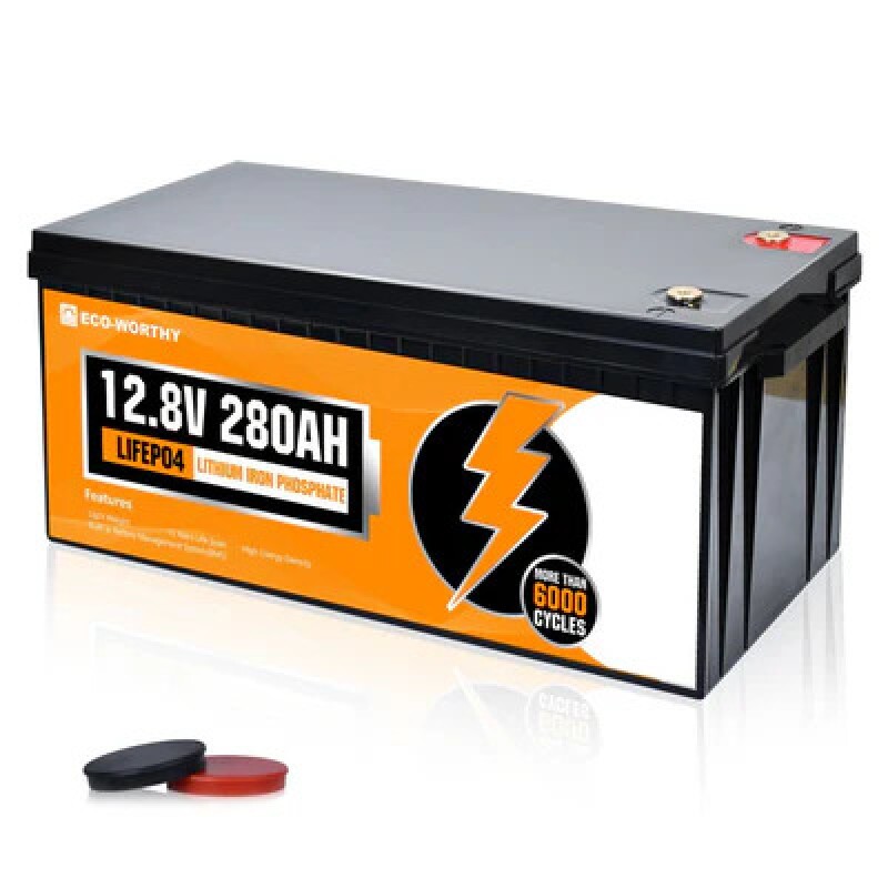 Bateria de Litio LiFePO 12v 280aH - EcoWorthy