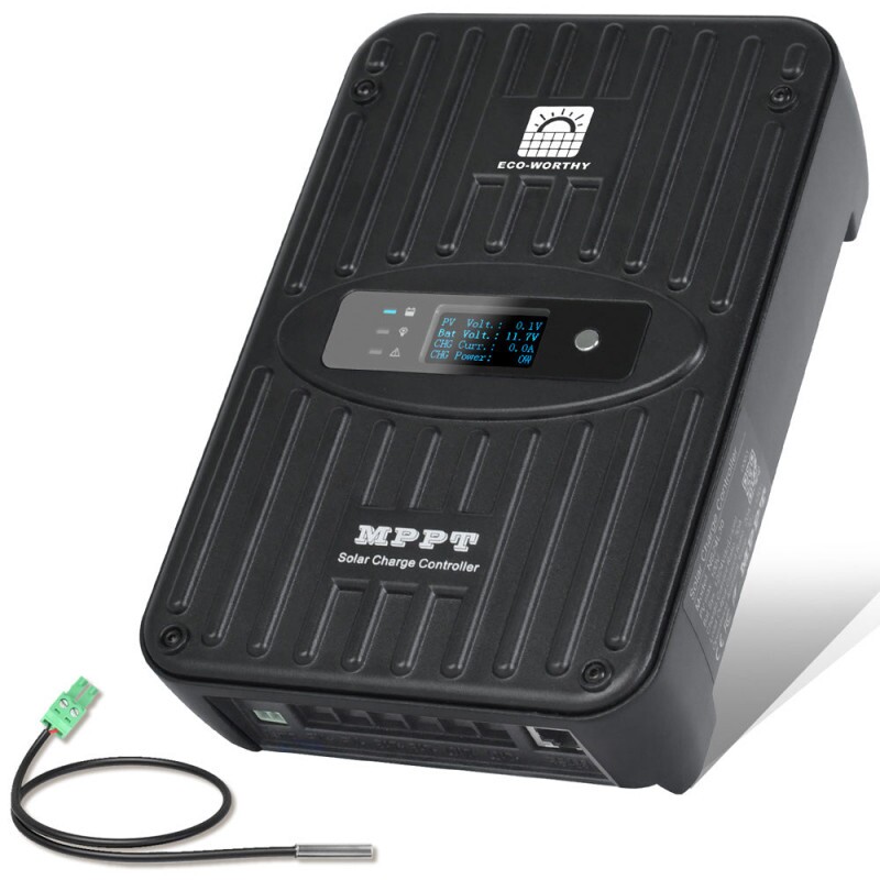 Controlador de Carga solar MPPT 40A - EcoWorthy