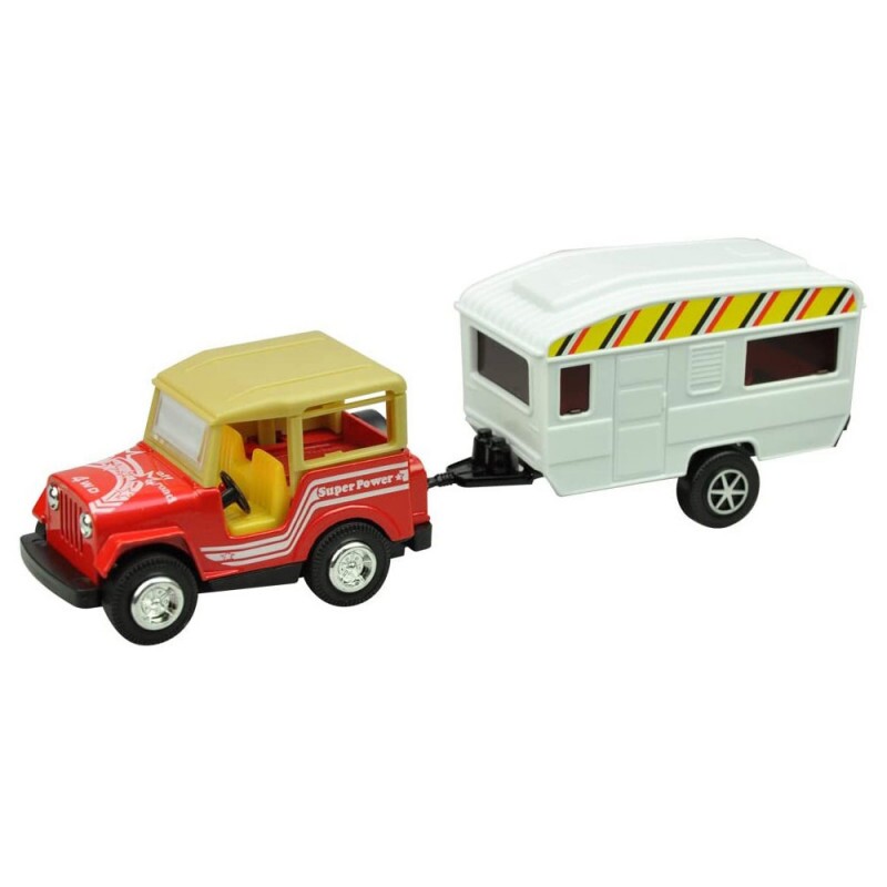 Miniatura SUV + Trailer 27-0010